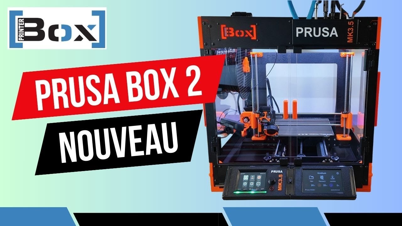 PRUSA BOX 2 - Caisson pour imprimante 3D
