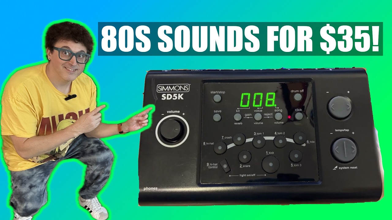 DIY 1980s Electronic Drum Kit