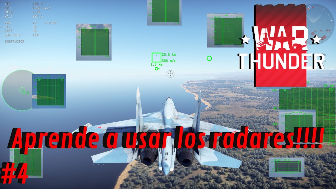 Aprende como y CUANDO usar los radares!!| War Thunder 2025