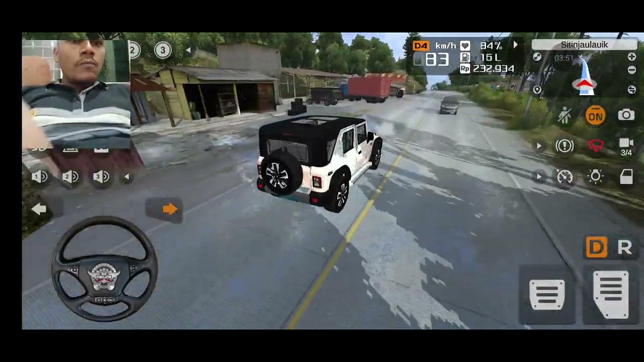 Tharr Roxx passenger Mod | पॅसेंजर लेके निकले सकाळी सकाळी #bussid #kirangholave #gaming 
