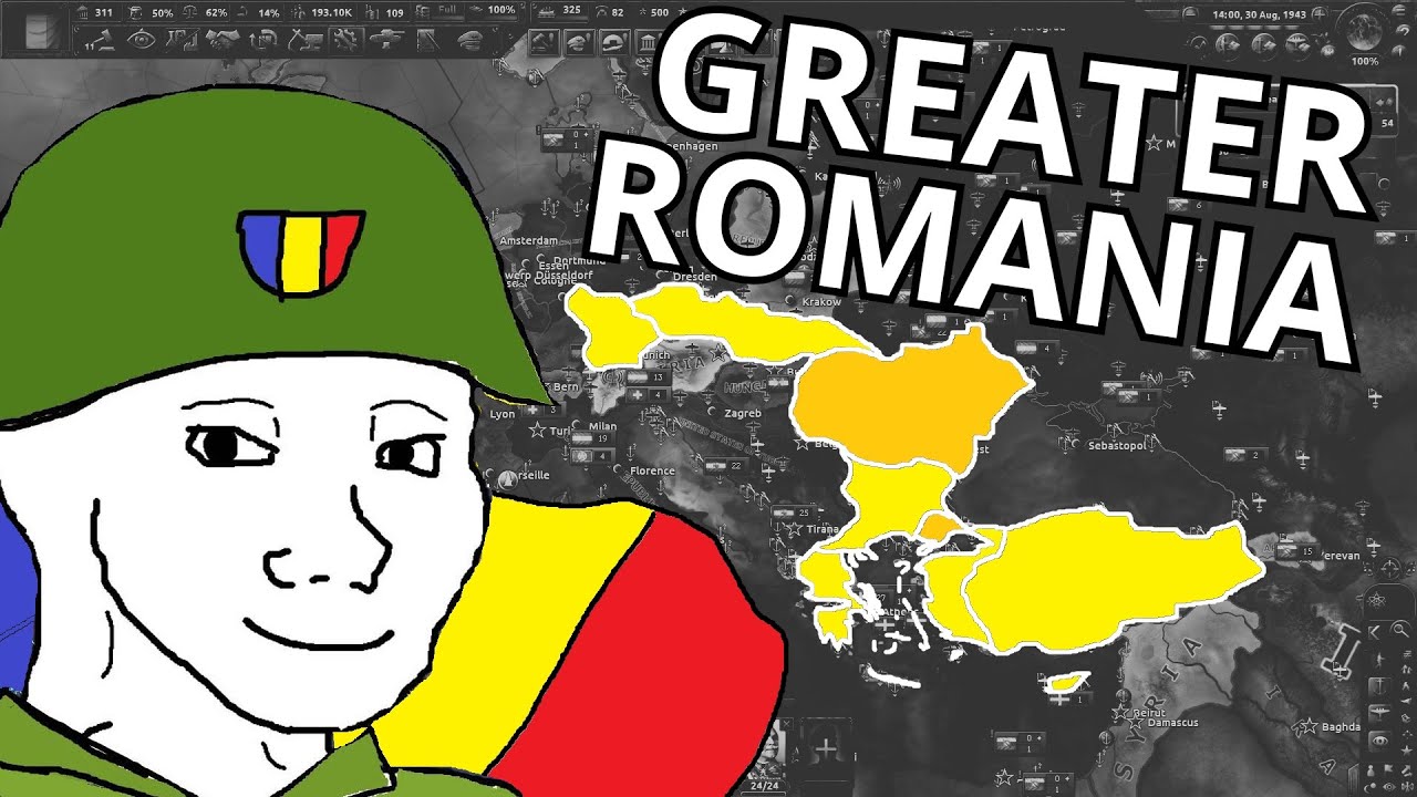 UNITING GREATER ROMANIA In Hoi 4 Kaiserreich