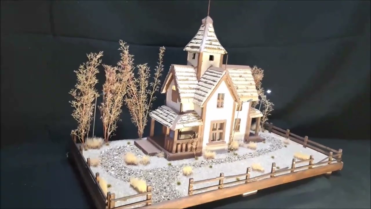 diorama diy maison 1