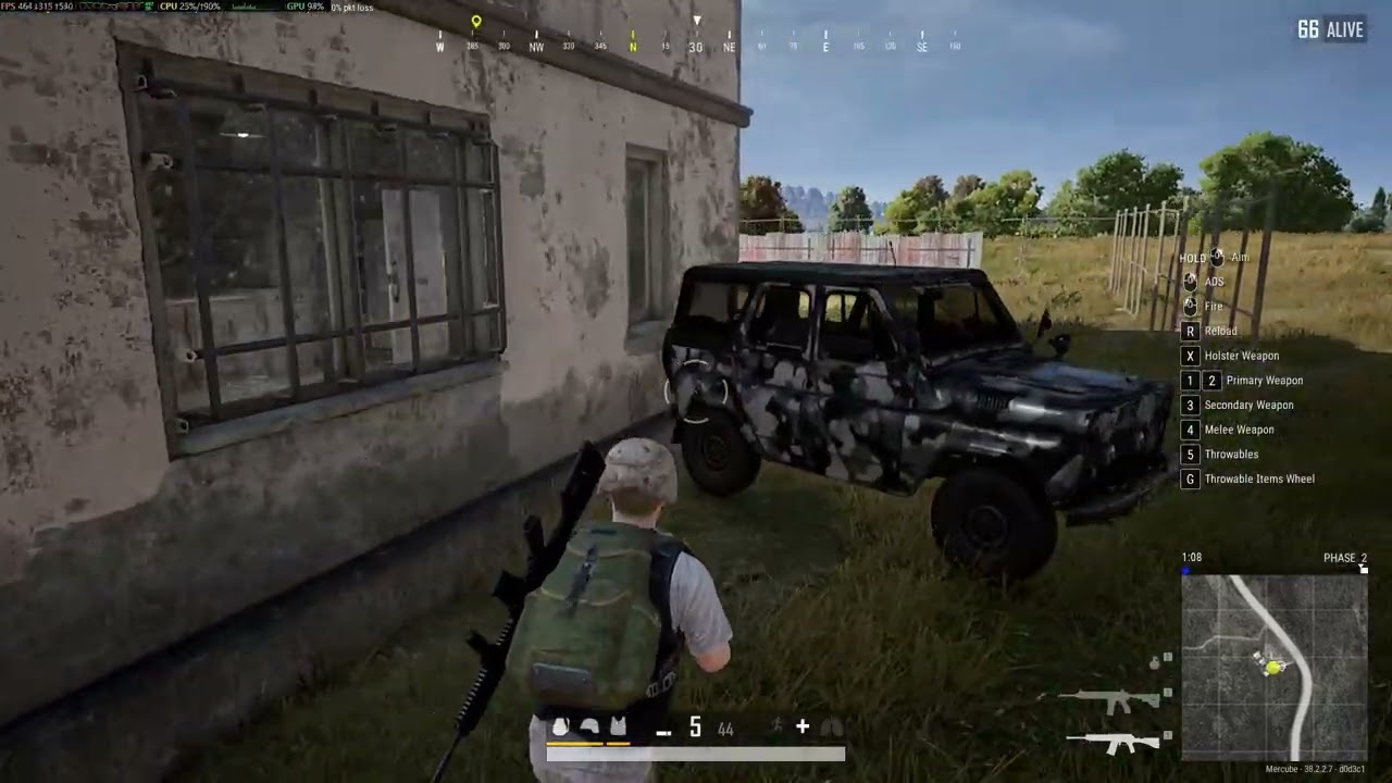 PUBG Battlegrounds PC Erangle solo gameplay #11