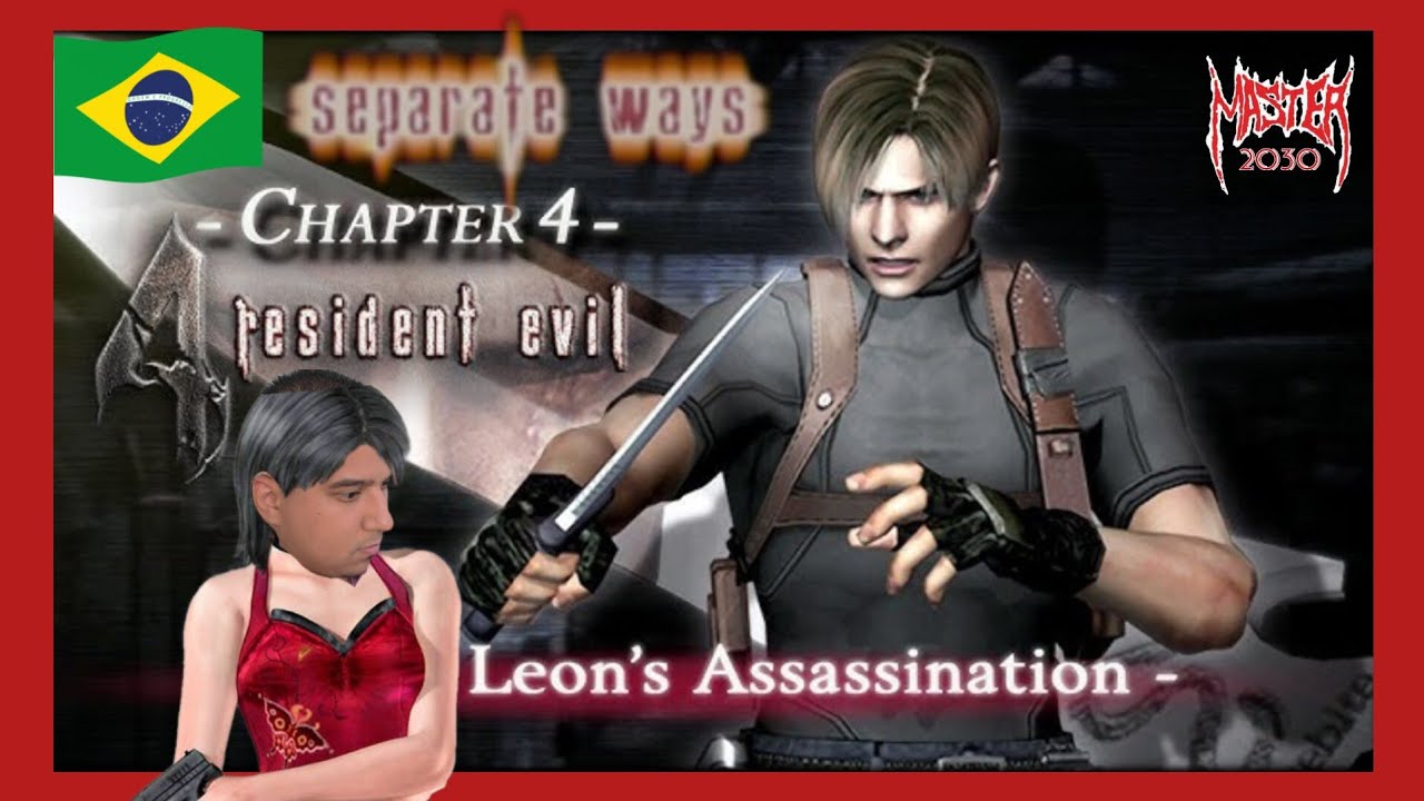 Resident evil 4 clássico Dublado Separate ways - Assassinato de Leon #4