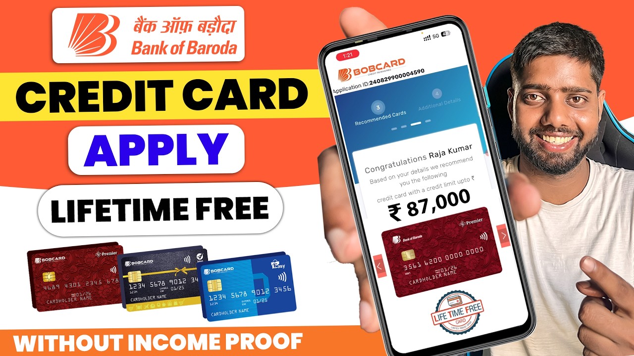 BOB Credit Card Online Apply 2026 | Bank Of Baroda Credit Card | Bank Of Baroda Credit Card Apply