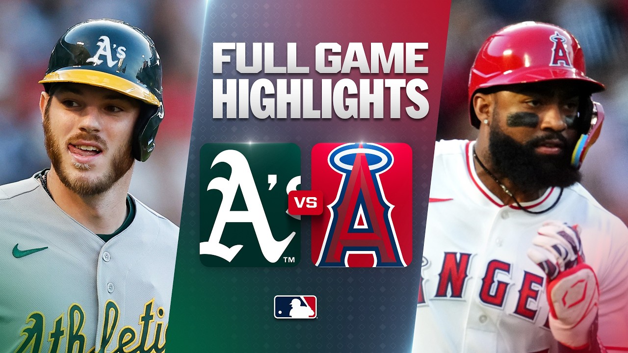 ATHLETICS vs. ANGELS: Official Full Game Highlights (June 27) | 2026 MLB Season