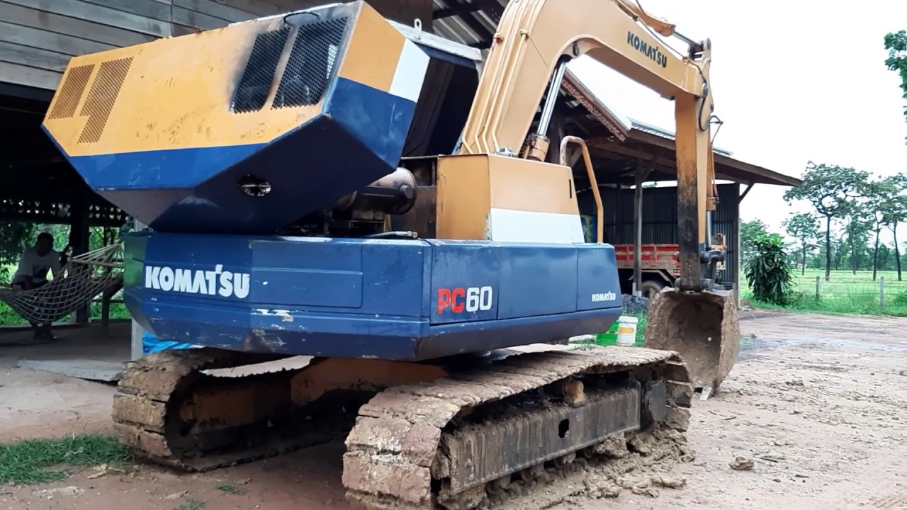 รีวิว FC ฝากขาย komatsu pc60-5 ใช้งานได้ปกติ 35 หมื่น excavator EP.5316