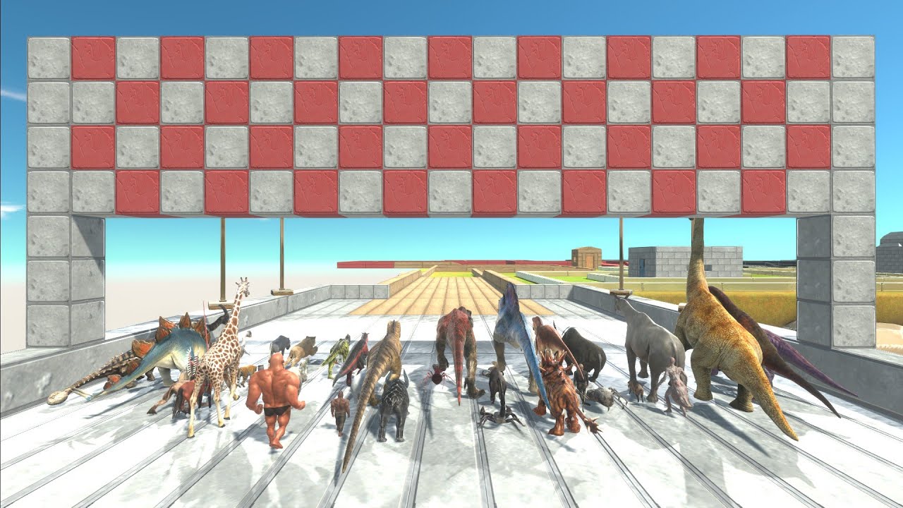 40 Units Speed Race - Animal Revolt Battle Simulator