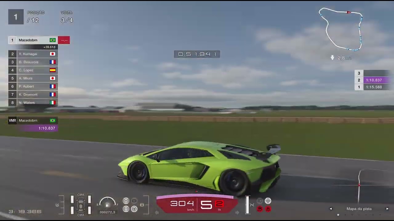 Gran Turismo 7,Lamborghini insana demais. Ps5