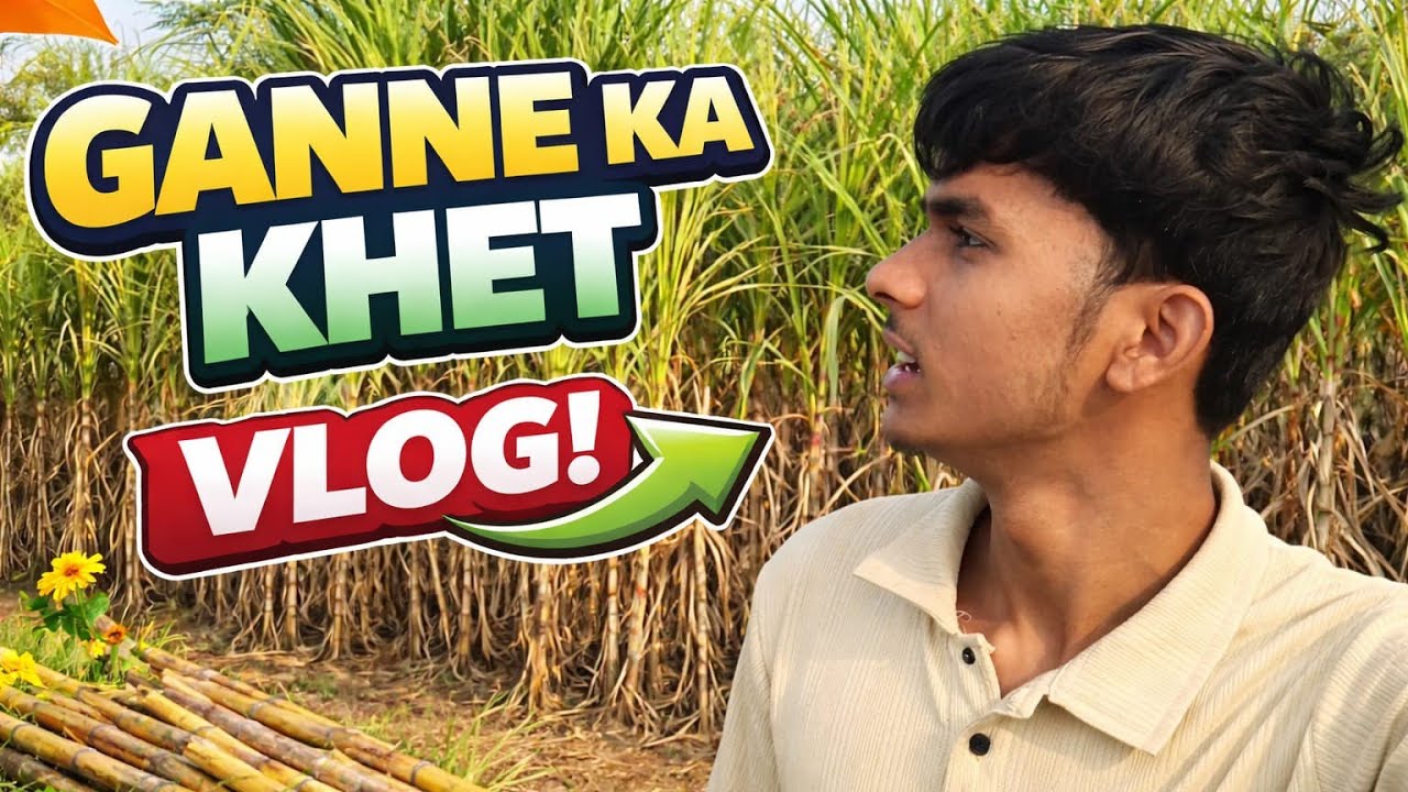 Aaj ganne ka khet aa gya #mahisahuvlog
