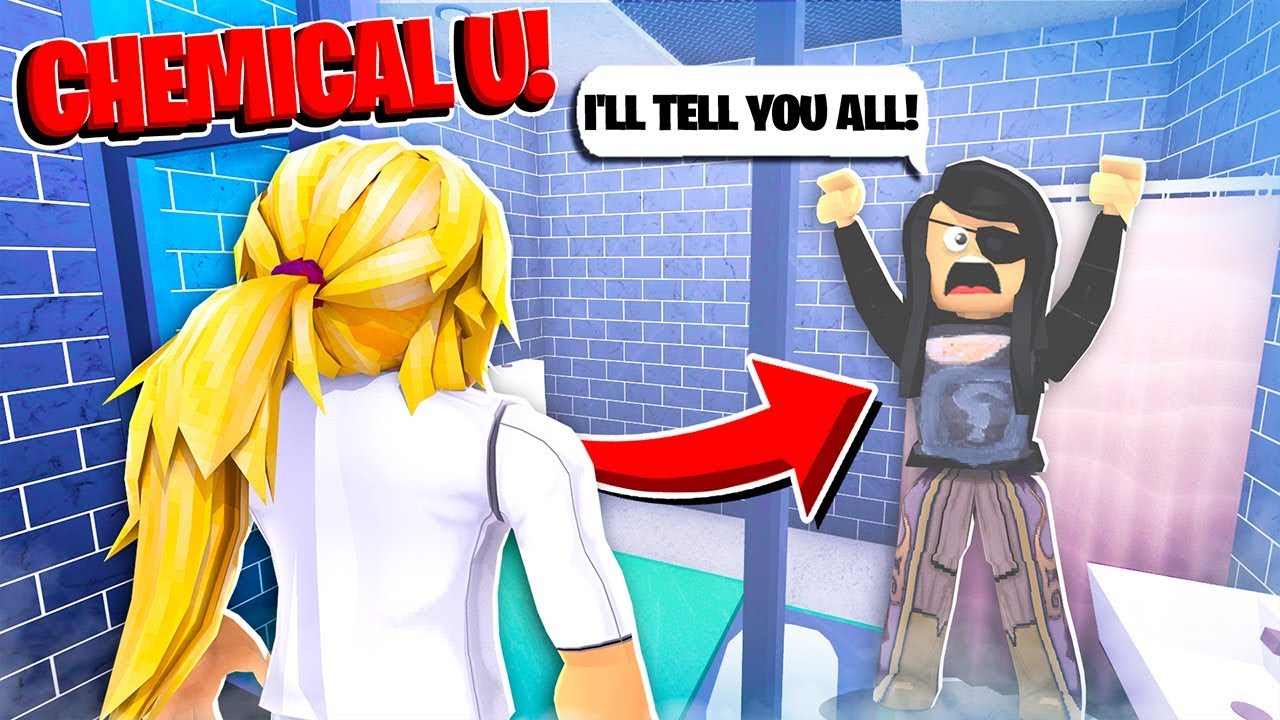 I TRAPPED AMysteriousWoman in Bloxburg..*CHEMICAL U* (Roblox)