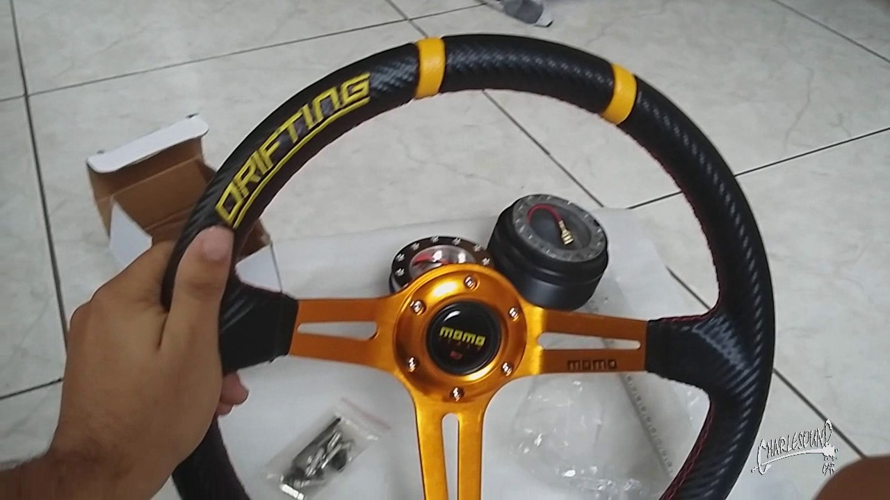 unboxing Como Instalar Cubo de Engate Rápido Sparco Momo Omp - Steering Wheels Hub - Quick Release