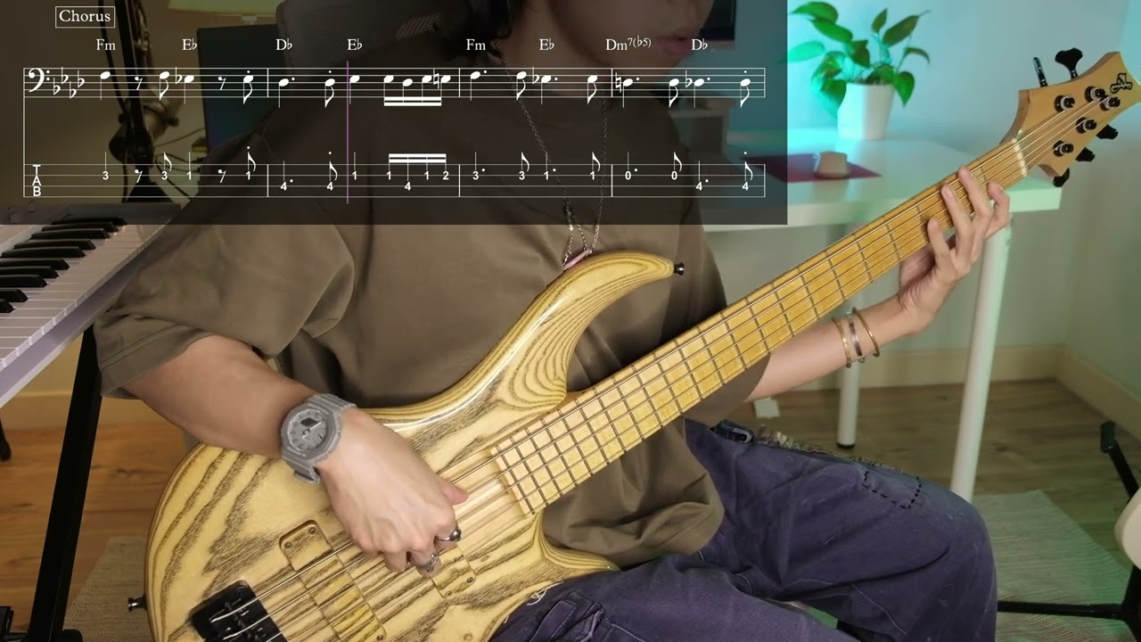 Aerosmith - Dream On | Bass Cover + Play Along Tab & Score