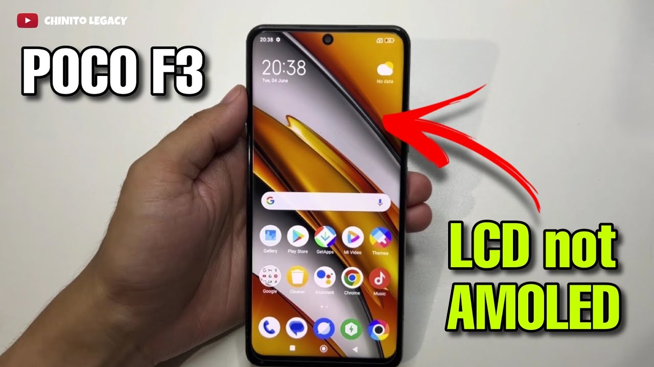 POCO F3 TFT LCD and Back Cover Replacement