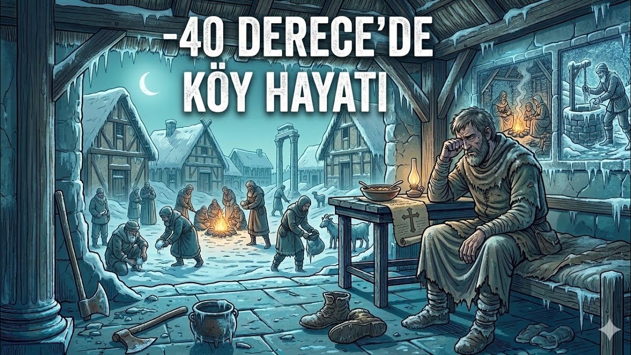 Orta Çağ'da Kışın Hayatta Kalmak: -40 Derecede Köy Hayatı ve İnsanlık Mucizesi
