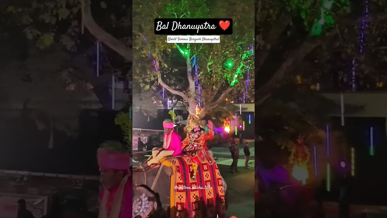 Bal Dhanuyatra ❤️ Bargarh Dhanuyatra!