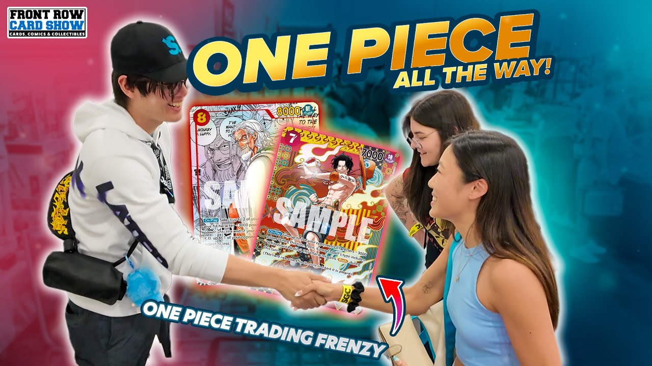 One Piece TAKE OVER на выставке Front Row Card Show (Точка зрения продавца/ККИ One Piece/ККИ Poke...