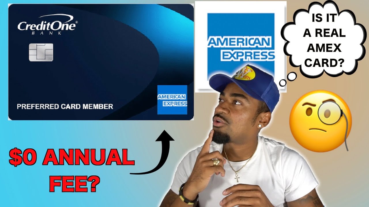 Карта Credit One American Express. (это действительно карта American Express?)