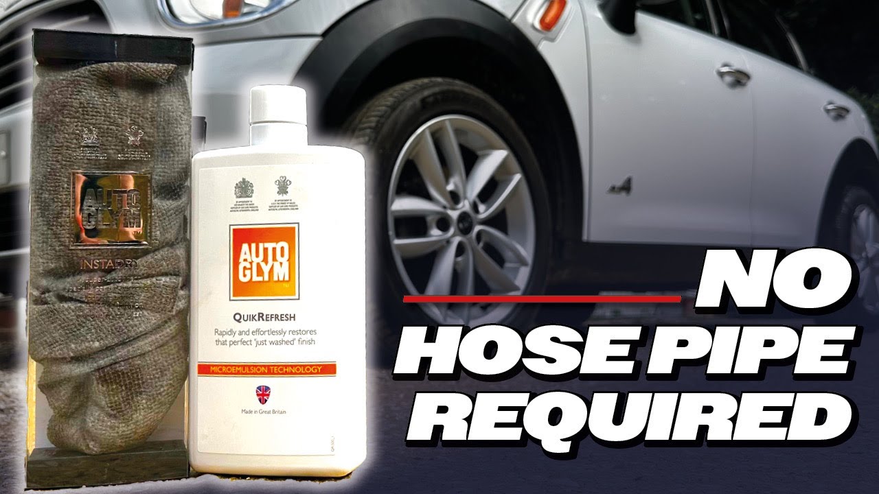 WASH your car WITHOUT a HOSEPIPE! -- Autoglym QuikRefresh Review