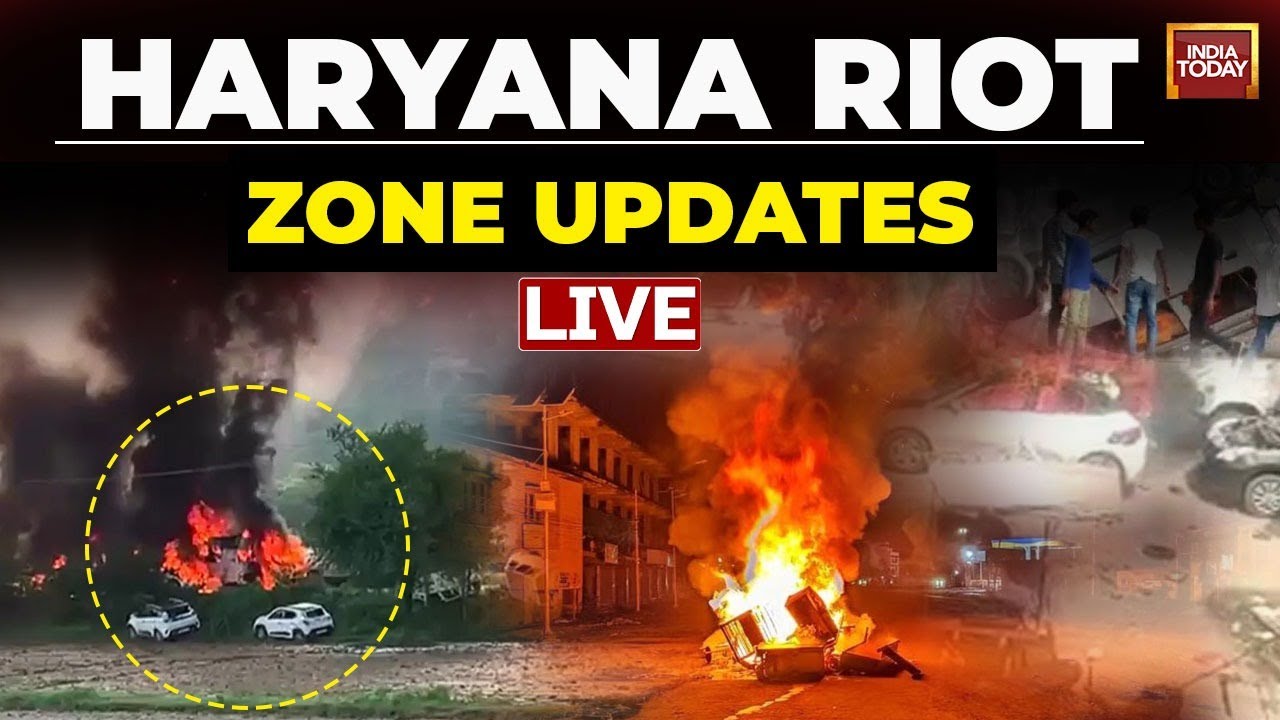 Nuh Violence News LIVE : Gurugram Clash News | Communal Clashes In Haryana, Internet Suspended
