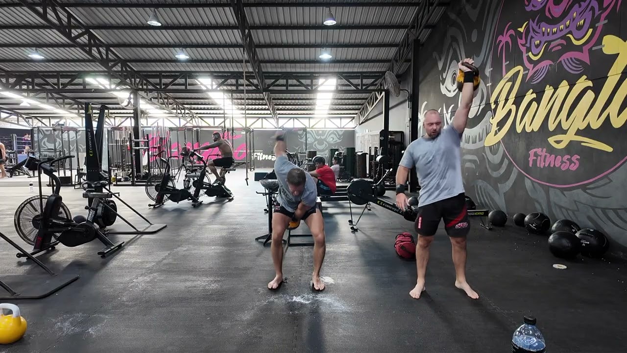 Snatch Practice Left | 18kg | 20 RPM | Kettlebells and Conditioning Asia 