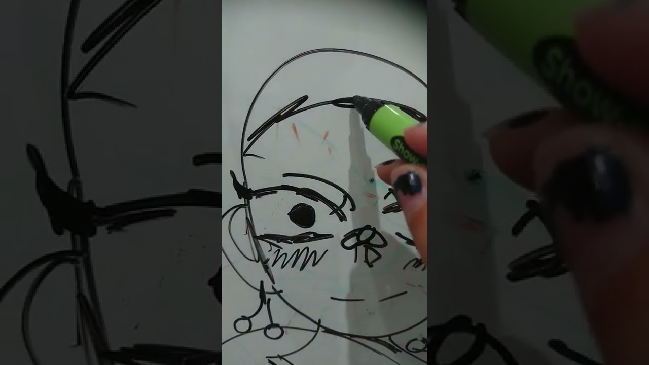 Drawing on my whiteboard because im bored#shorts