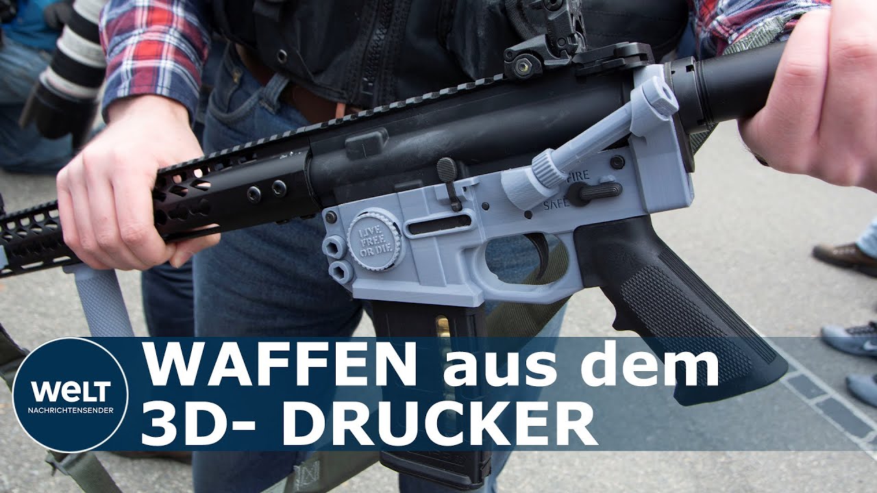 GEFAHR VON DIY-SCHUSSWAFFEN: So gef&auml;hrlich sind 3D-gedruckte Waffen wirklich
