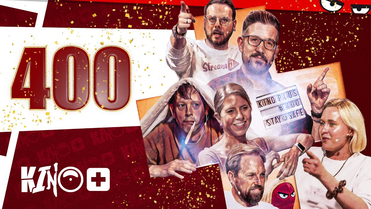 Die gro&szlig;e KINO PLUS-JUBIL&Auml;UMSFOLGE 400 mit Schr&ouml;ck, Eddy, Steven, Antje, Andi, Mel & G&auml;sten