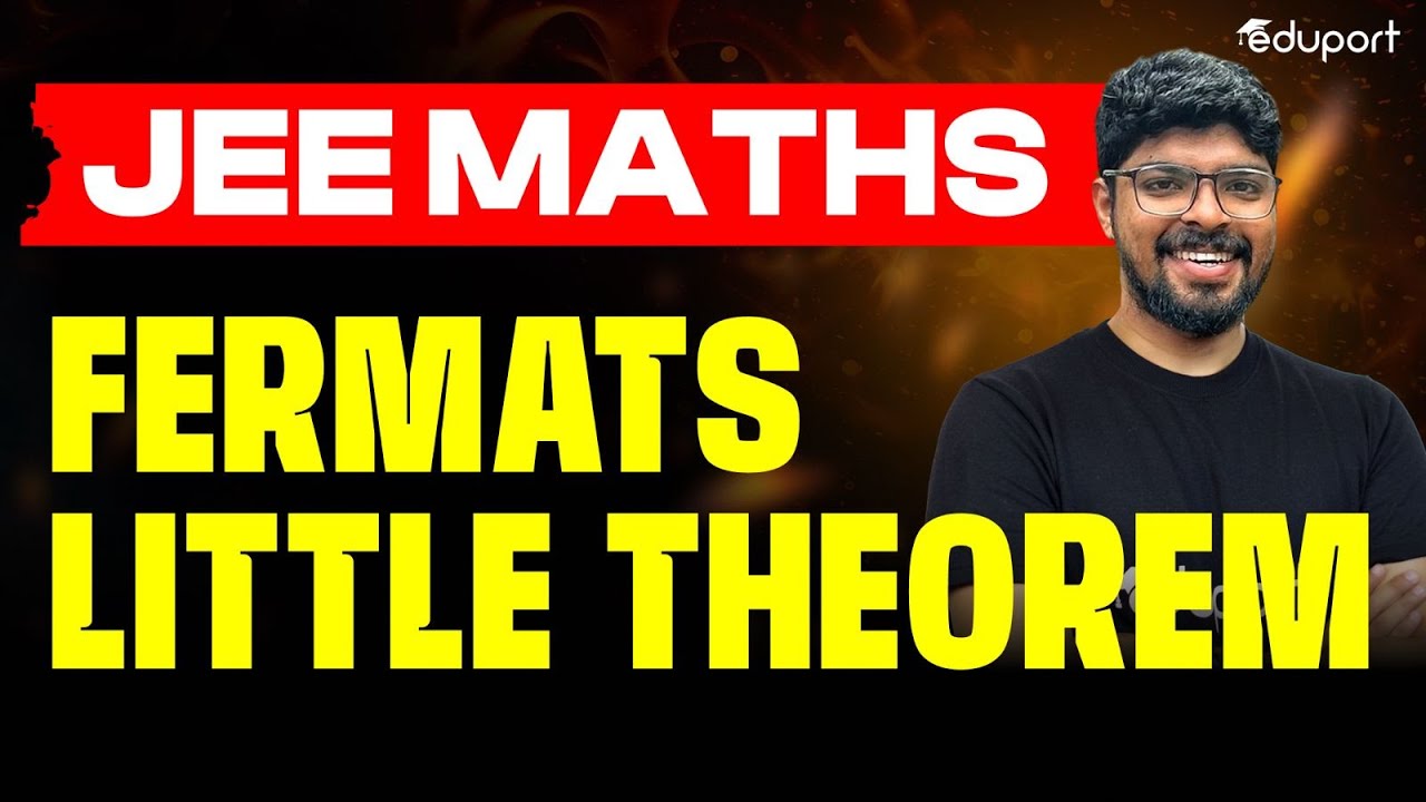 JEE Maths | Fermat’s little theorem  (number theory) | Eduport JEE