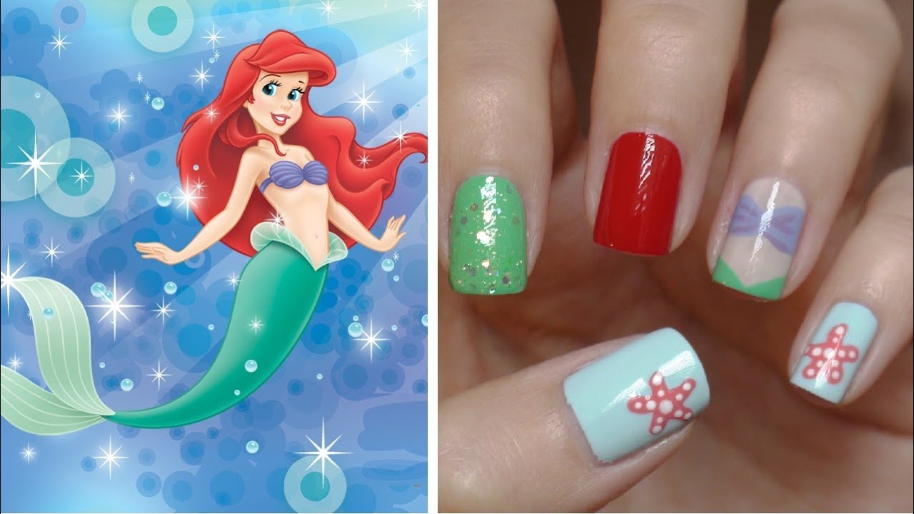 Little Mermaid Nails!!!