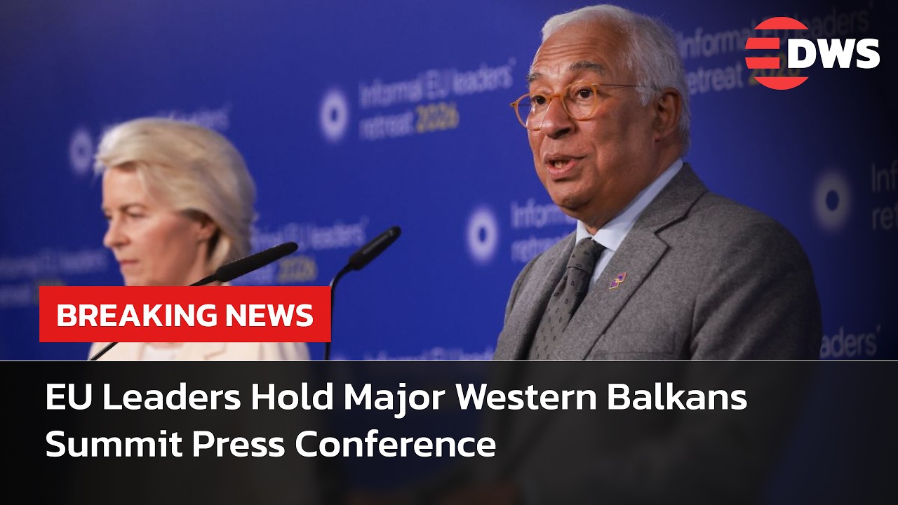 CAŁA KONFERENCJA PRASOWA: Von der Leyen ogłasza duży impuls rozszerzenia UE po szczycie Bałkan&oacute;w ...