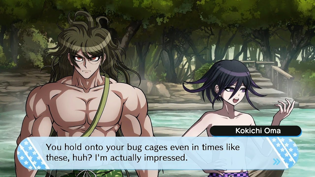 With Swimsuits (Kokichi) [English] - Danganronpa S: Ultimate Summer Camp [Switch]