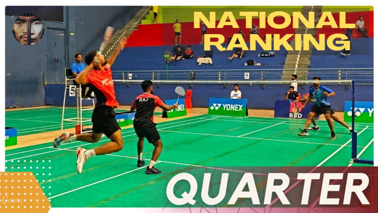 PRAKASH RAJ/GOUSE SHAIK VS SANJAY/SAI PAVAN:YONEX SUNRISE ALL INDIA SENIOR RANKING TOURNAMENT 2024