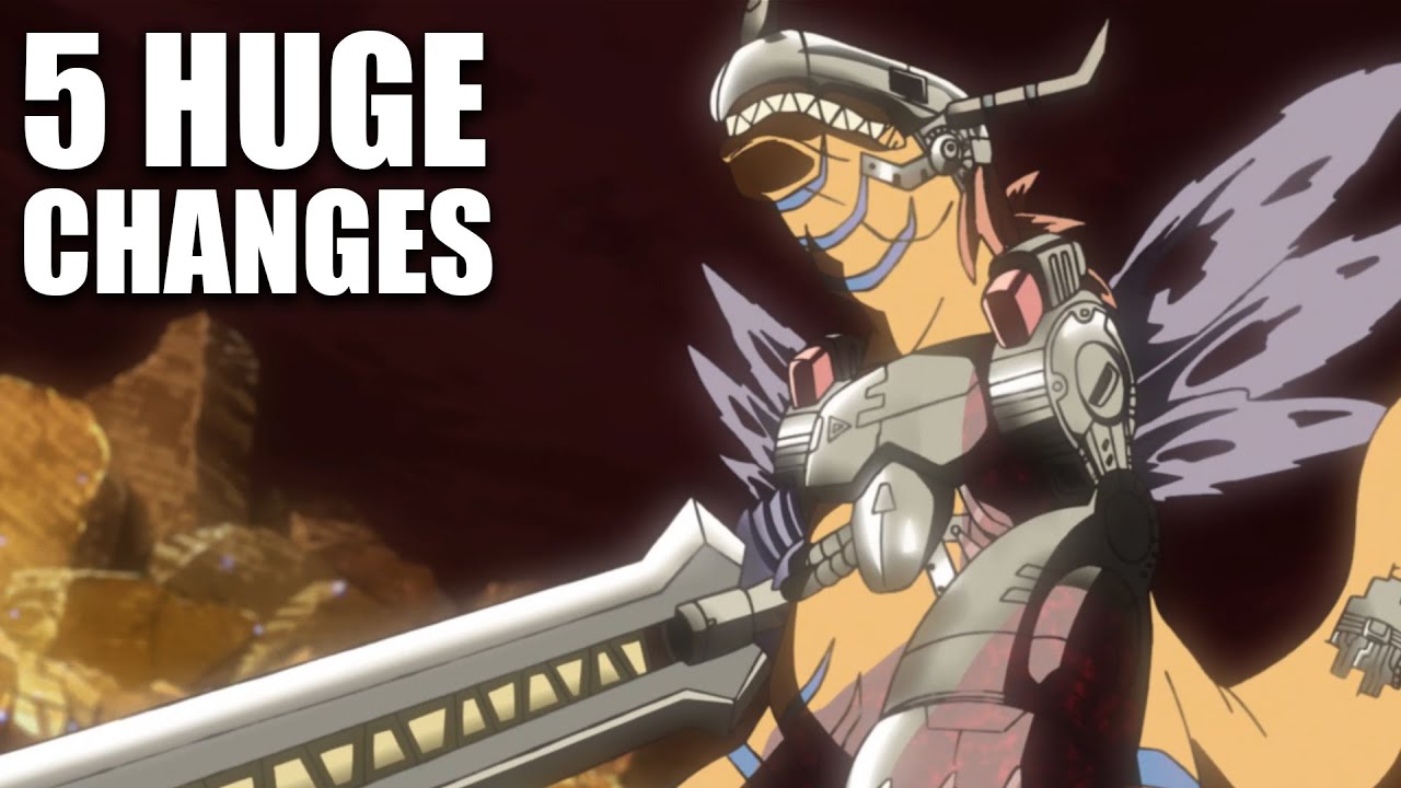 5 MORE Changes In The Digimon Reboot: 1999 vs 2020 Digimon Adventure Differences