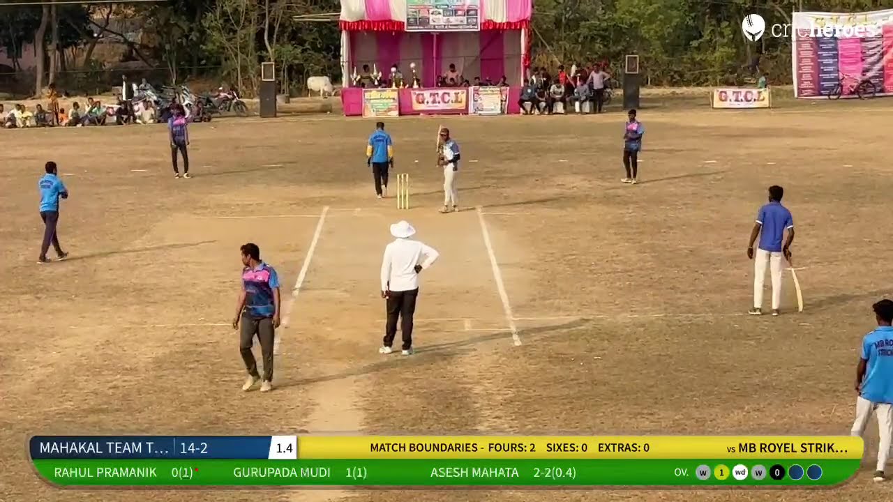 MB ROYEL STRIKERS vs MAHAKAL TEAM TESHAPAHARI | G.T.C.L - SEASON 03 - 2025 (League Matches) | Live…