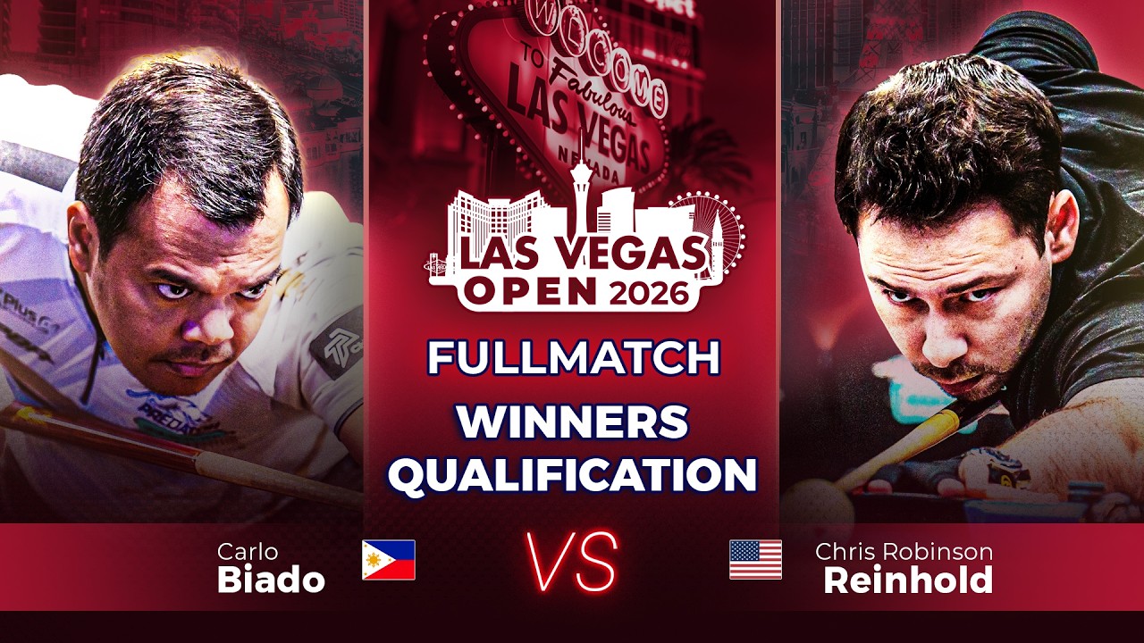 Carlo Biado vs Chris Robinson-Reinhold | Las Vegas Men's Open 2026
