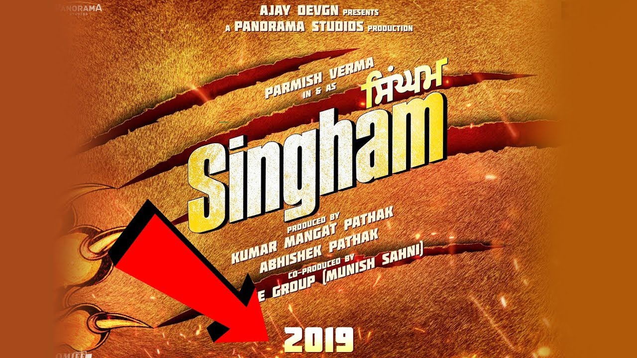SINGHAM : Ajay Devgn Back With Singham Again | Singham Punjabi Remake