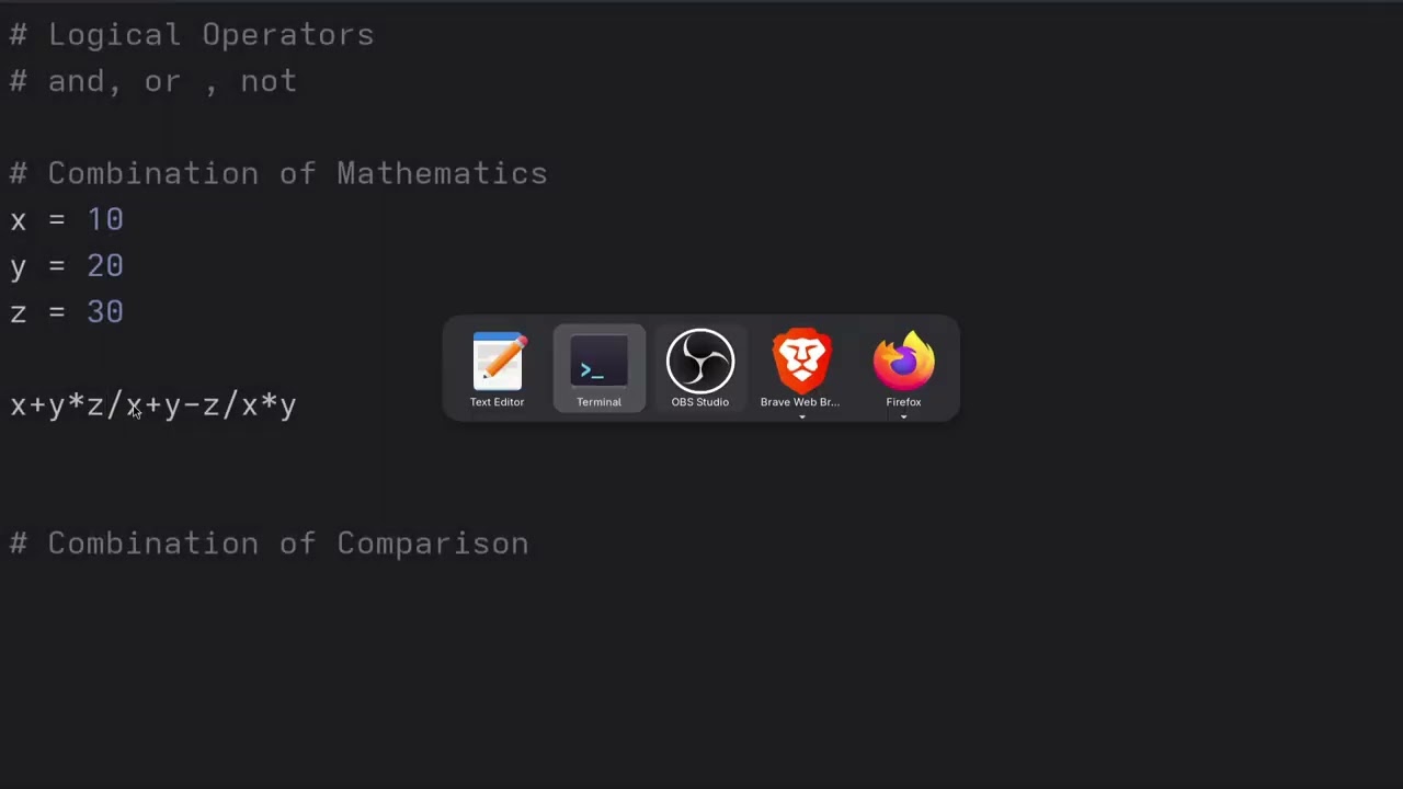 Python Prep 09: Logical Operators & Complex Math (Building Advanced Logic)