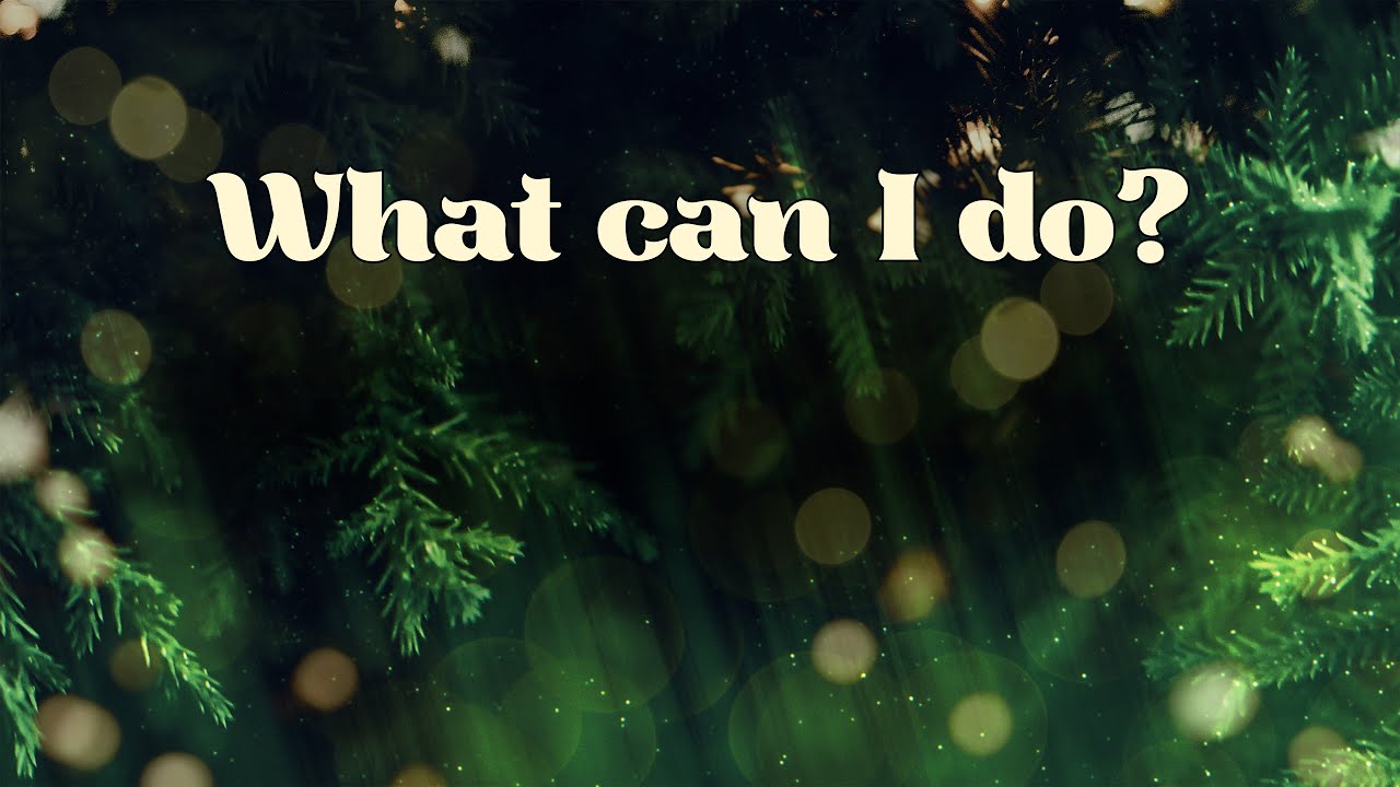 December 14, 2025 | Pastor Tim Ashley | What Can I Do?