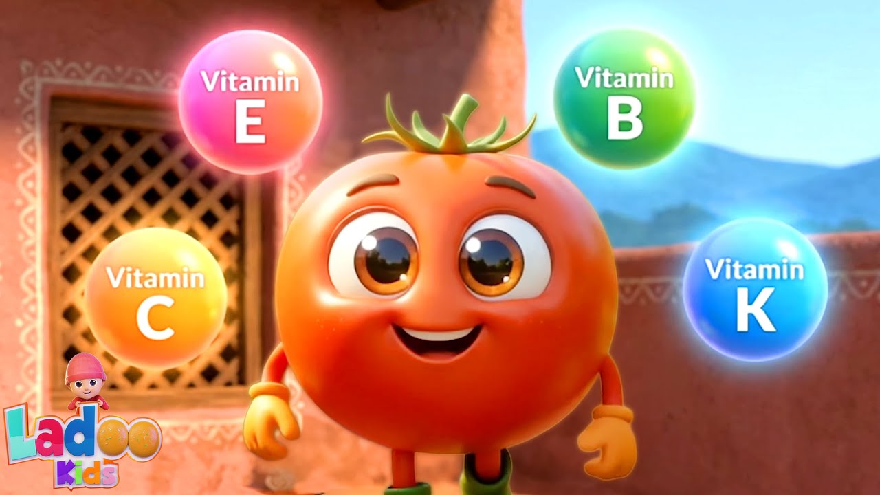 Yeh Tamatar Bade Majedar, यह टमाटर बड़े मज़ेदार, Hindi Rhymes for Kids and Cartoon Videos