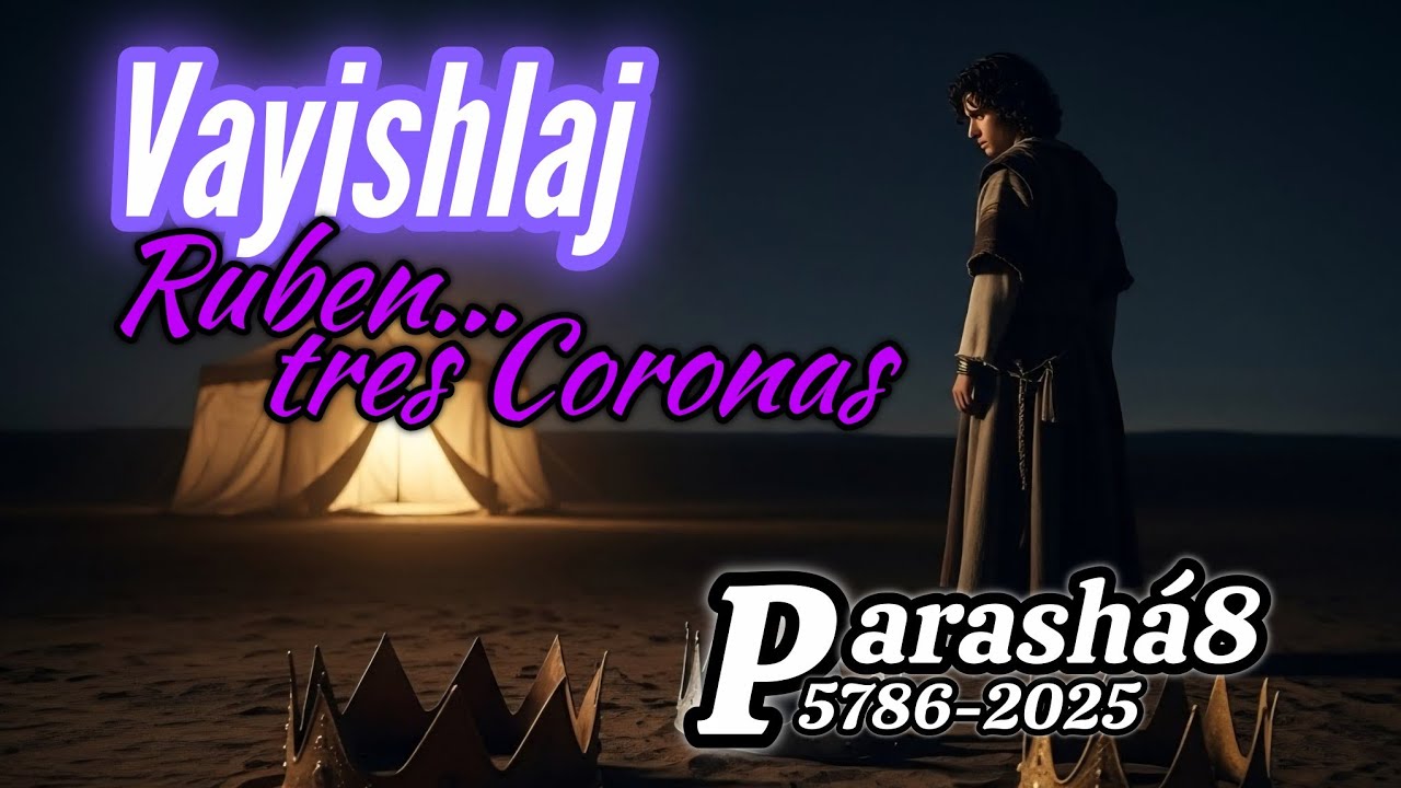 Parashá 8 Vayishlaj 5786-2025 | Rubén, tres Coronas | Raíces Hebreas