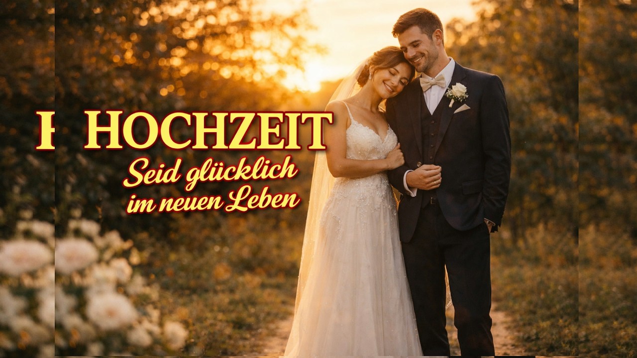 Hochzeitslied mit Segen | Seid glücklich im neuen Leben | Emotionales deutsches Liebeslied