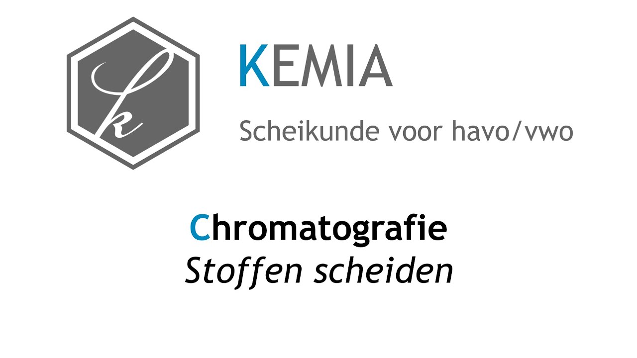 Chromatografie: Stoffen scheiden