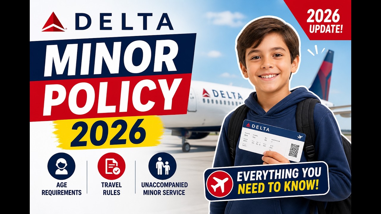Delta Airlines Minor Travel Policy 2026