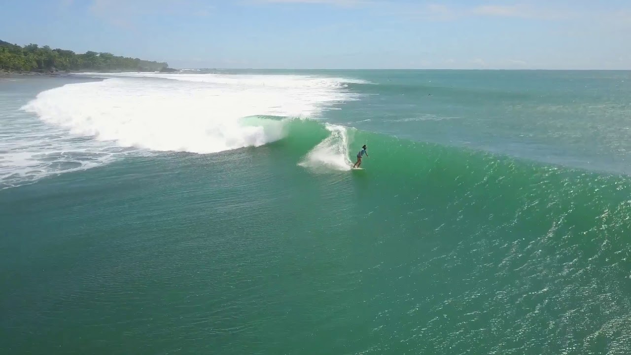 Pavones, Drone Footage - 2nd Longest Wave in Western Hemisphere