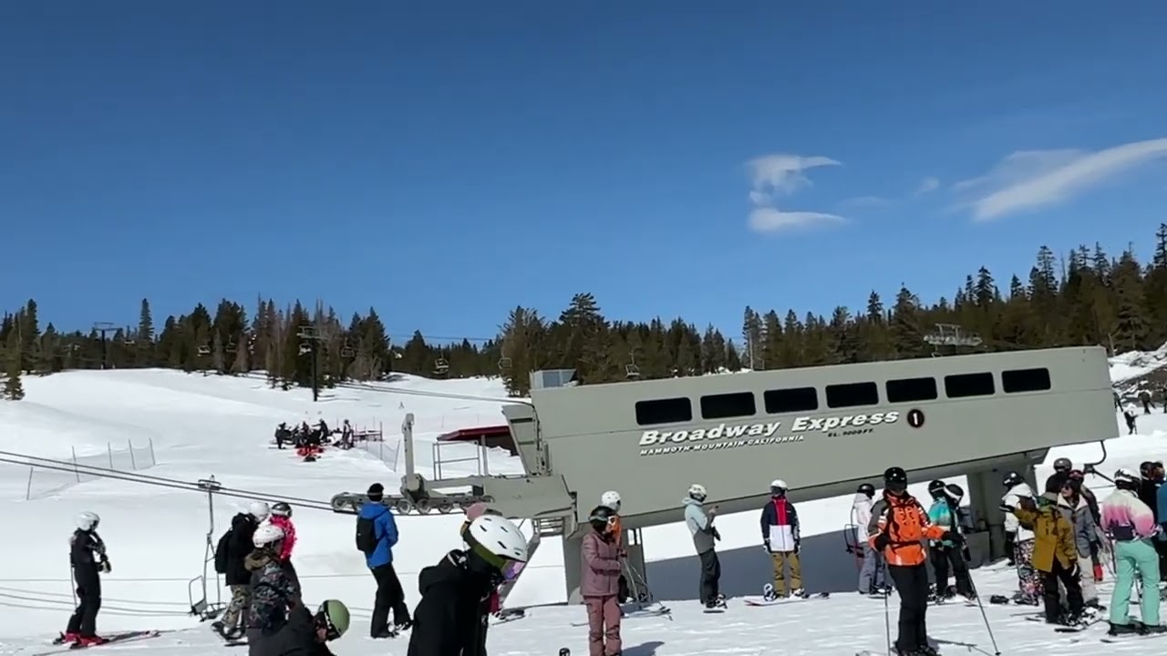 Mammoth Ski Resort - Main Lodge 5/7/2023