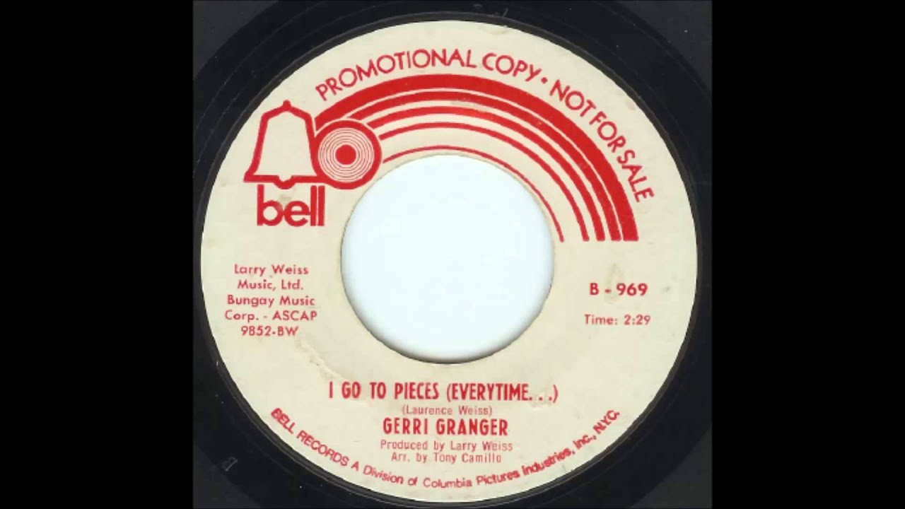 Gerri Granger      I go to pieces Everytime....] 1971