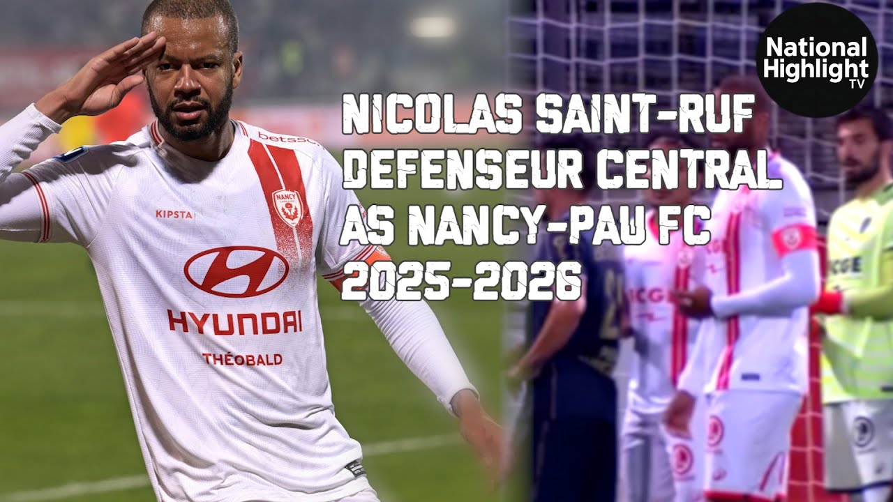 HIGHLIGHT Nicolas Saint-Ruf | AS Nancy-Pau FC | 4ème journée Ligue 2 BKT | 2024-2025