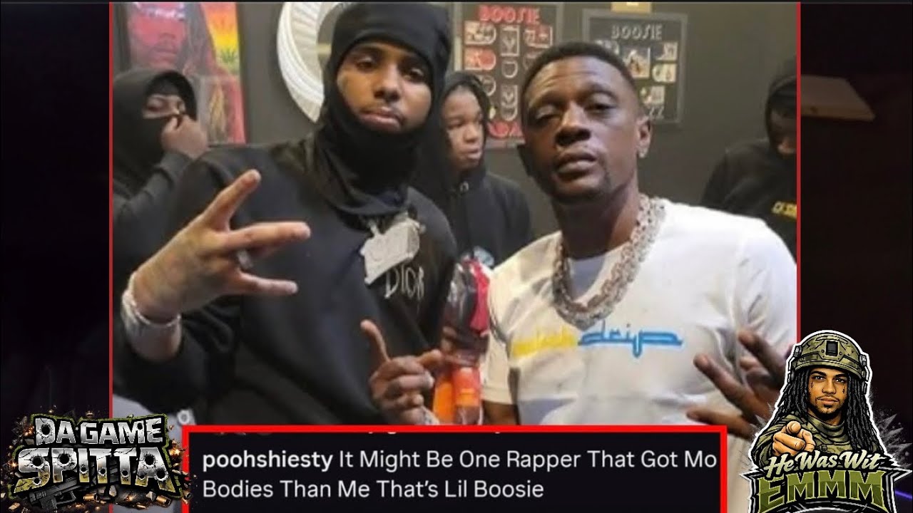 POOH SHIESTY SAYS BOOSIE IS THE ONLY RAPPER WITH MORE BODIES THEN HIM