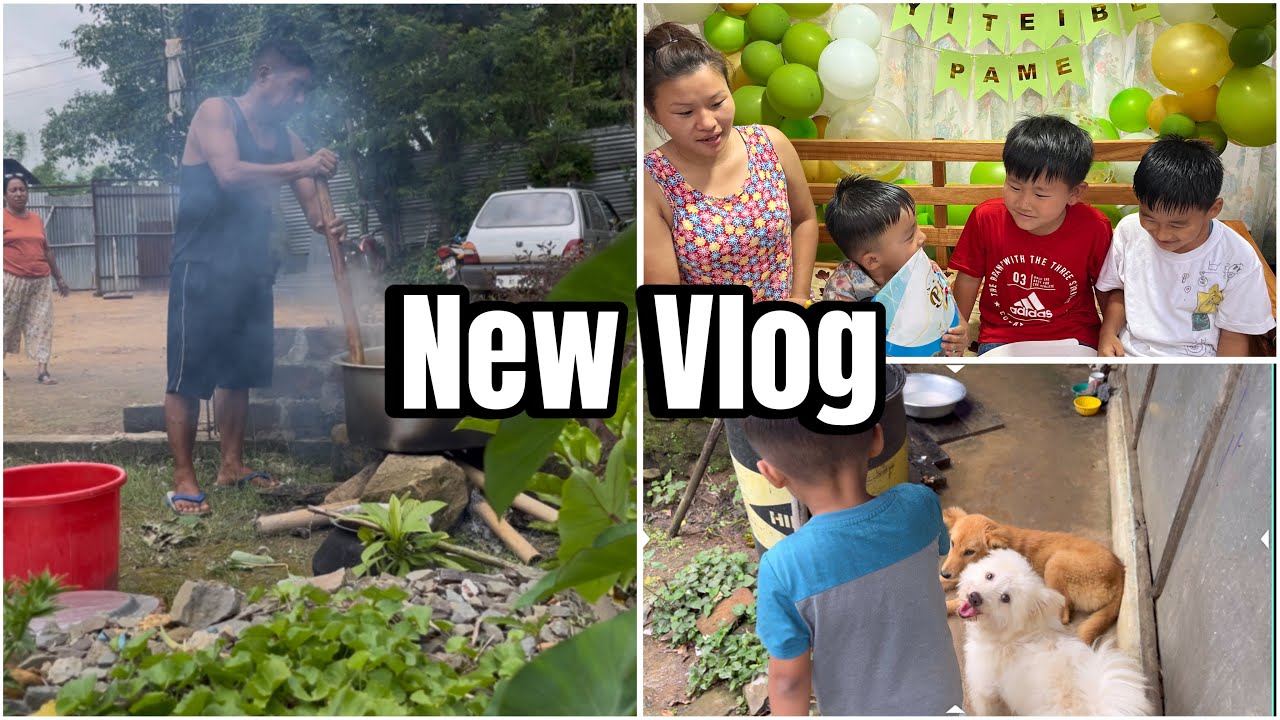 New Vlog | Yitei Birthday 🥳 | Home